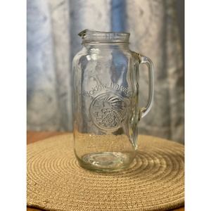 Golden Harvest Mason jar style pitcher